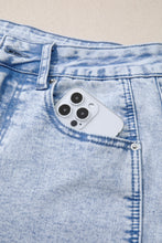 Load image into Gallery viewer, Beau Blue Light Washed Pull On Barrel Jeans