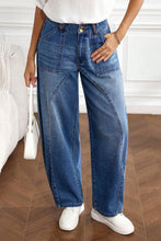 Load image into Gallery viewer, Ashleigh Blue Curved-Knife Ankle-Length Casual Jeans