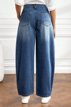 Load image into Gallery viewer, Ashleigh Blue Curved-Knife Ankle-Length Casual Jeans