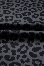 Load image into Gallery viewer, Pink Leopard Print Varsity Striped Detail 3/4 Sleeve Top Shift Pant Set