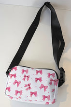 Load image into Gallery viewer, Bonbon Valentines Day Printed Canvas Crossbody Bag