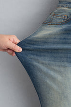 Load image into Gallery viewer, Sail Blue Pocket Detail Flare Leg Jeans
