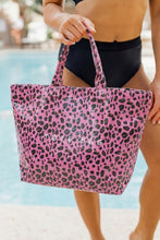 Load image into Gallery viewer, Brown Leopard PU Leather Water Proof Tote Bag