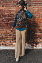 Load image into Gallery viewer, Parchment High Waist Full Length Regular Fit Pants
