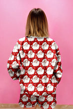 Load image into Gallery viewer, White Ho Ho Ho Christmas Fashion Print 2pcs Lounge Short Set