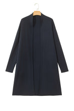 Load image into Gallery viewer, Dirty blue Solid Color Long Sleeve Casual Tunic Shift Cardigan