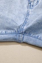 Load image into Gallery viewer, Beau Blue Light Washed Pull On Barrel Jeans