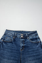 Load image into Gallery viewer, Sail Blue Acid Wash Pocket Detail Flare Jeans