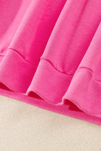 Load image into Gallery viewer, Pink Christmas Slogan Graphic Plaid Contrast Two-piece Pant Set