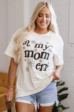 Load image into Gallery viewer, Jet Stream In My mom Era Graphic Loose Casual Tee