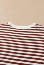 Load image into Gallery viewer, Grapefruit Orange Drop Shoulder Long Sleeve Pullover Elastic Waist Casual Short Set