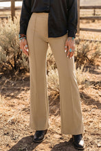 Load image into Gallery viewer, Parchment High Waist Full Length Regular Fit Pants