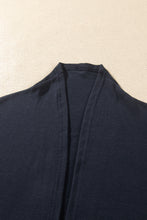 Load image into Gallery viewer, Dirty blue Solid Color Long Sleeve Casual Tunic Shift Cardigan