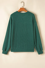Load image into Gallery viewer, Racing Red MERRY Corded Long Sleeve Top and Pockets Pants Set