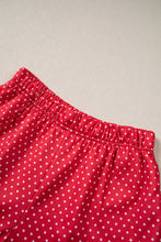 Load image into Gallery viewer, Red Plaid MERRY Holiday Long Sleeve Top and Shorts Set