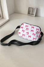 Load image into Gallery viewer, Bonbon Valentines Day Printed Canvas Crossbody Bag