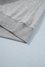 Load image into Gallery viewer, Medium Grey Sequin Western Ghost Print Long Sleeve Round Neck Sweatshirt