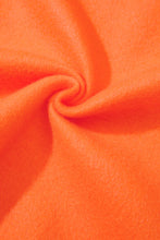 Load image into Gallery viewer, Orange Polka Dot Patchwork Round Neck Plus Size Sweatshirt