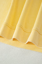 Load image into Gallery viewer, Myosotis 2 Pieces Mineral Wash Cotton Tank Top Lined Split Skort Set