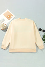 Load image into Gallery viewer, Yellow Jesus Slogan Stand Neck Long Sleeve Oversized Tunic Plus Size Sweatshirt
