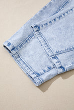 Load image into Gallery viewer, Beau Blue Light Washed Pull On Barrel Jeans