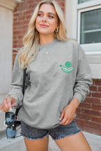 Load image into Gallery viewer, Gray PICKLE BALL SOCIAL CLUB Game Day Fashion Graphic Sweatshirt