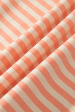 Load image into Gallery viewer, Grapefruit Orange Drop Shoulder Long Sleeve Pullover Elastic Waist Casual Short Set