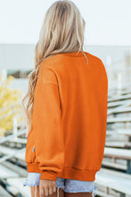 Load image into Gallery viewer, Carrot Pumpkin/Fall Letter Print Mock Neck Tunic Pullover Sweatshirt