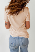 Load image into Gallery viewer, Khaki Western Poker Cards Graphic T Shirt