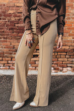 Load image into Gallery viewer, Parchment High Waist Full Length Regular Fit Pants