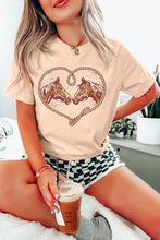 Load image into Gallery viewer, Khaki Rodeo Horse Graphic Western Cowgirl Fashion T Shirt