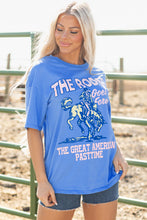 Load image into Gallery viewer, Sky Blue Rodeo Forever Western Graphic Tee