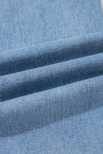 Load image into Gallery viewer, Beau Blue Drawstring Waist Wide Leg Ankle Length Jeans