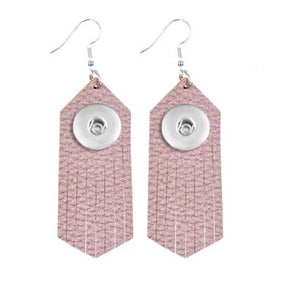 18 or 20 MM Leather Tassel Earrings