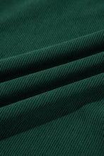 Load image into Gallery viewer, Blackish Green Plaid Pocket Button Long Sleeve Shift Shacket