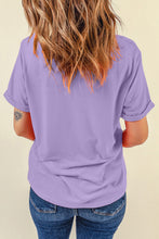 Load image into Gallery viewer, Wisteria Craw Fish Season Graphic Short Sleeve Top