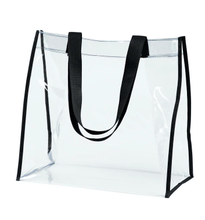 Load image into Gallery viewer, 18 or 20 MM Snap Clear PVC Tote