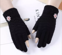 Load image into Gallery viewer, Two Finger Touch Screen Knitted Glove