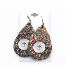 Load image into Gallery viewer, 18 OR 20 MM PU Leather Earrings