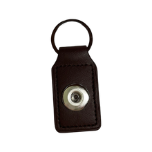 Load image into Gallery viewer, 18 or 20 MM PU Leather Key Chain 1 Snap