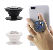 Load image into Gallery viewer, 18 or 20 MM Snap Pop Socket Phone Grip Black