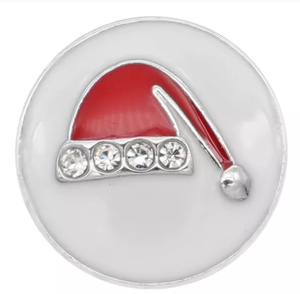 20 MM Santa Hat with Rhinestones