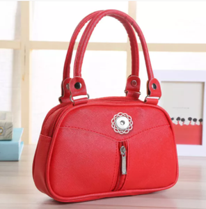 18 or 20 MM Leather Snap Handbag