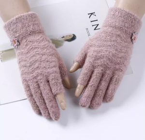 Two Finger Touch Screen Knitted Glove