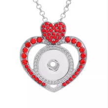 Load image into Gallery viewer, 18 or 20 MM Silver Heart Necklace