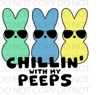 Chillin with my PEEPS (Boys) 10 Inches